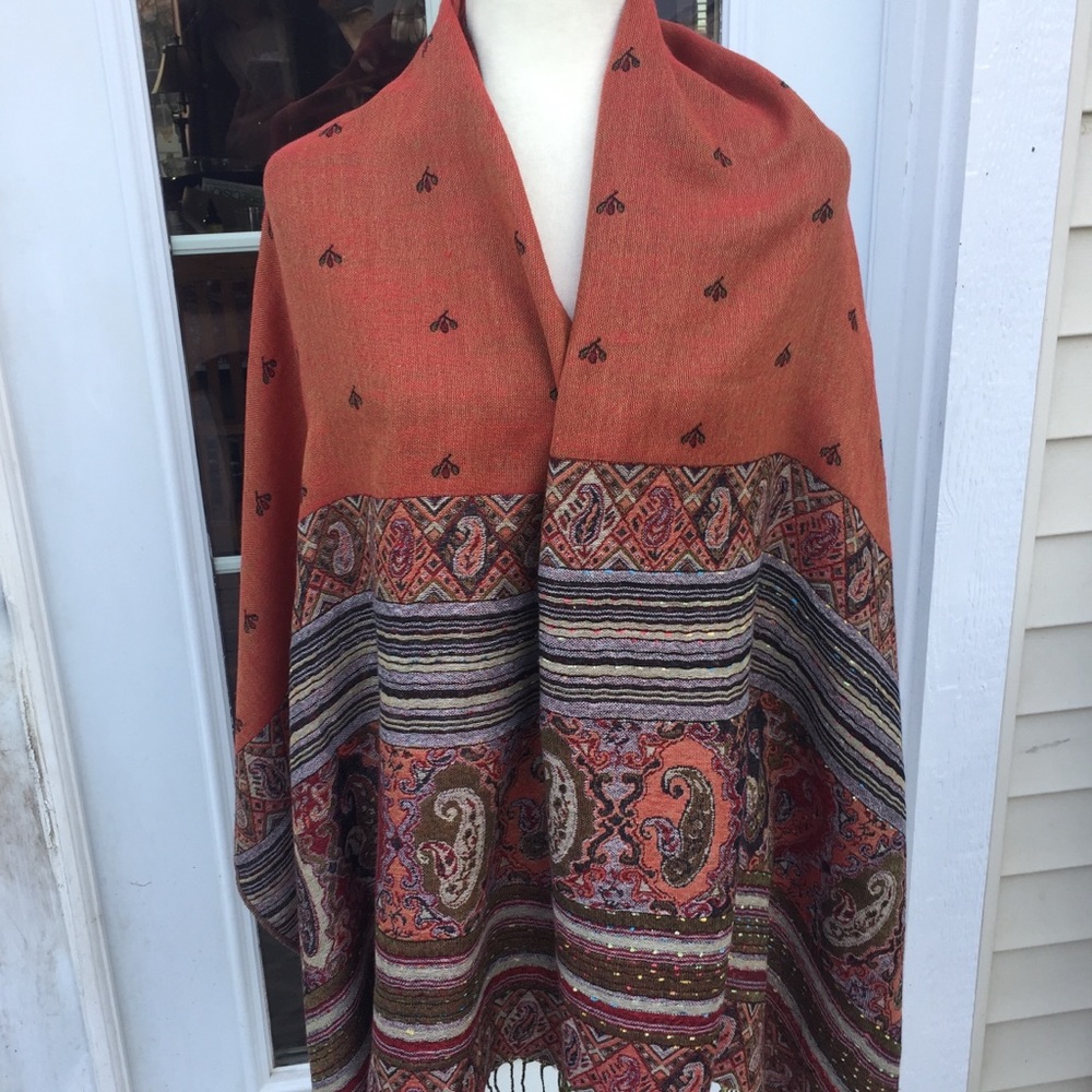 Beautiful Pashmina  70” by 27”